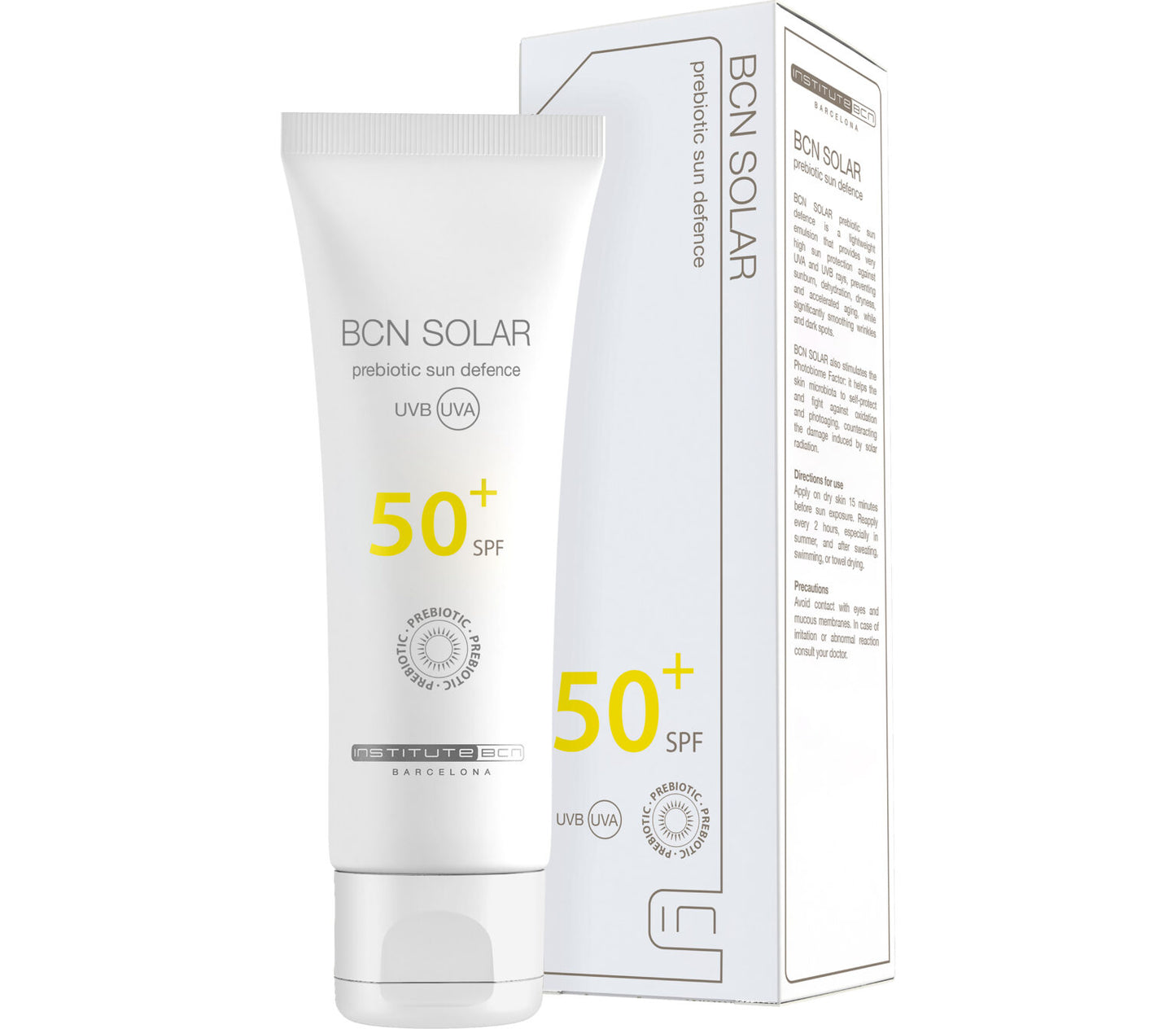 BCN SOLAR Prebiotic Sun Defense Tube | UVA + UVB protection